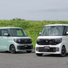 日産 ルークス（左）とルークス AUTECH LINE（右）