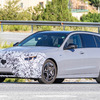 メルセデスベンツ Cクラス・ステーションワゴン 改良新型のプロトタイプ