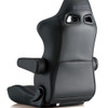 EUROSTERⅡ CRUZ・タフレザーブラック(E54TSR)+別売 有段式アームレスト（P63ARR／P64ARR）