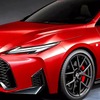 レクサス ES Fスポーツ 新型の予想CG