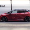 ブリッツ DAMPER ZZ-R　オーラニスモ装着例（基準車高：フロント 18mmダウン / リア 17mmダウン）