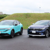日産 リーフ 新型（左）とリーフ AUTECH 新型（右）
