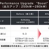 Performance Upgrade “Boost”