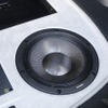 サブウーファーにはフロントスピーカーと同じく、カロッツェリアのRSシリーズ（TS-W1000RS）を用いてタイトな低域を再現。