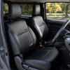 『ジムニー』シリーズ用クラシックレザーシートカバー「モントレー」（ブラック）