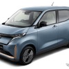 日産サクラ改良新型：Gグレード、ソルベブルー