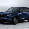 マツダ CX-5 新型（ネイビーブルーマイカ）