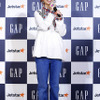 三戸なつめが登場したGap×ジェットスター「#空飛ぶデニム」イベント（東京・銀座、2月18日）