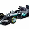 メルセデスの2016F1マシン『W07 Hybrid』