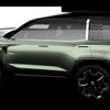 三菱 パジェロ 新型のエクステリアデザインスケッチ