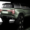 三菱 パジェロ 新型のエクステリアデザインスケッチ