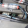 リアに用いるRSオーディオのスピーカーをドライブするのはRSオーディオのパワーアンプであるRS A40。