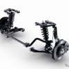三菱 パジェロ 新型のフロントサスペンション