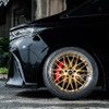 WORK LANVEC LMX（アンバーゴールド／バフアルマイト） × TOYOTA アルファード