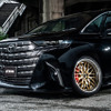 WORK LANVEC LMX（アンバーゴールド／バフアルマイト） × TOYOTA アルファード