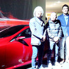 谷川じゅんじ氏、アーティスト・平川紀道氏、「LC500」デザイナー・森忠雄氏が登壇したトークショー「人間の感性とテクノロジーが切り開く、表現の新しい地平」（六本木ヒルズ森タワー52階 東京シティビュー、3月15日）