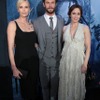 シャーリーズ・セロン、クリス・ヘムズワース、エミリー・ブラント／『スノーホワイト／氷の王国』LAプレミア