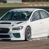 スバルとプロドライブが共同開発しスバルWRX STIのテスト車両