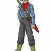 大人トランクス（イラスト： 鳥山明）-(C)DB_super2015