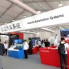 Westホール奥の特設会場内に出展した日立オートモティブ