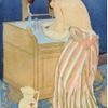 《沐浴する女性》1890-91年 ドライポイント、アクアチント 36.7×26.8cm ブリンマー・カレッジ蔵 Courtesyof Bryn Mawr College