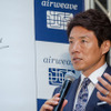「エアウィーヴ 夏の快眠 体感フェア」に松岡修造が登壇（2016年6月28日）