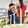 ピタゴラ装置製作のようす