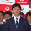 羽田空港でサッカーU-23日本代表の壮行会が開催（2016年7月21日）