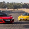 ホンダ NSX 欧州仕様の新型と旧型