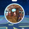 モール内の屋内遊園地のような施設がポケスポットに設定されていた