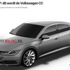 フォルクスワーゲン CC 後継車の画像をリークしたオランダ『AUTO BLOG.NL』