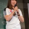 アイスホッケー女子日本代表チーム「スマイルジャパン」の小西あかね（2016年8月29日）