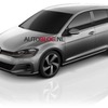 改良新型VWゴルフGTIの画像をリークしたオランダ『AUTO BLOG.NL』