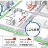 スマートループ渋滞情報とVICS WIDEを同時に受信し、高精度な渋滞回避ルート提案を実現