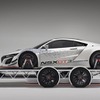 カスタムトレーラーに積載された新型NSX GT3