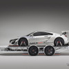 カスタムNSX GT3トレーラー