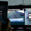 「Parking」を長押しすると車両は自動的に駐車するのに最適な位置へ向かう