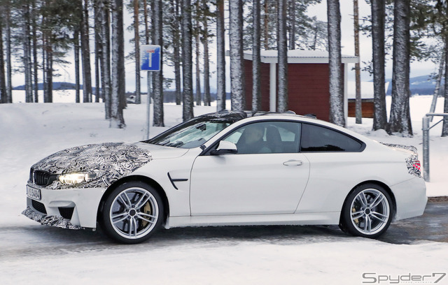 BMW M4CS スクープ写真