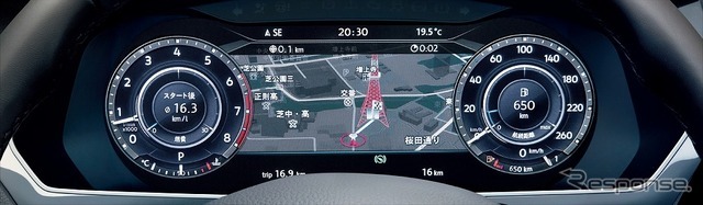 デジタルメータークラスター Active Info Display