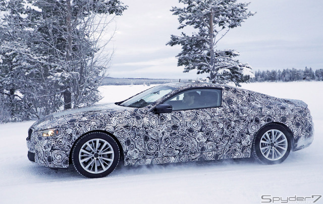 BMW 8シリーズ クーペスクープ写真