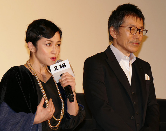 濱田マリ＆平田満／『愚行録』完成披露試写会