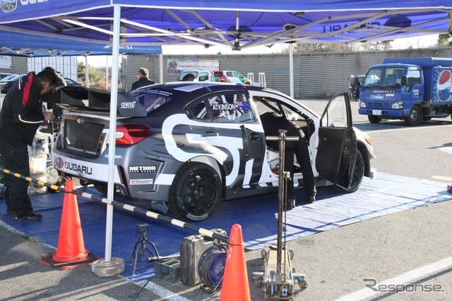 WRX STIのGRC車両