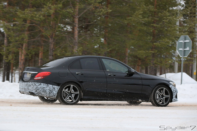 メルセデス AMG C43スクープ写真