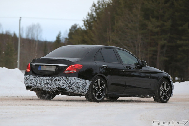 メルセデス AMG C43スクープ写真