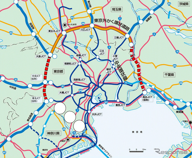 東京外かく環状道路 計画概要