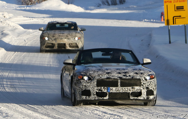 BMW Z5トヨタスープラスクープ写真