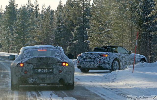 BMW Z5トヨタスープラスクープ写真