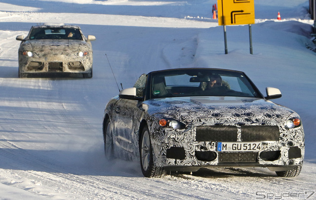 BMW Z5トヨタスープラスクープ写真