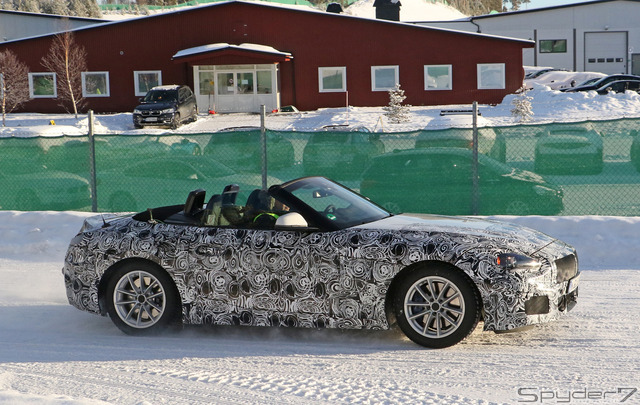 BMW Z5トヨタスープラスクープ写真