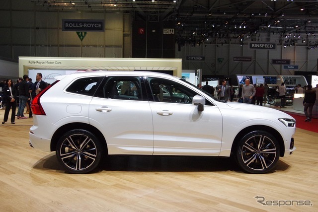 ボルボ XC60 新型のPHV「T8 ツインエンジン」（ジュネーブモーターショー2017）